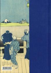 Haïkus du temps qui passe ; estampes d'Hokusai - 4ème de couverture - Format classique