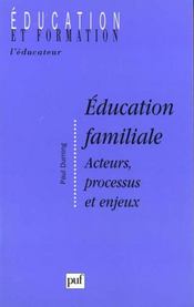 L'education familiale - Intérieur - Format classique