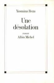 Une désolation - Couverture - Format classique