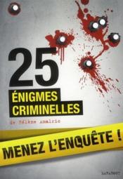 telecharger 25 enigmes criminelles livre PDF en ligne gratuit