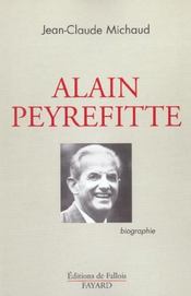 Alain Peyrefitte - Intérieur - Format classique
