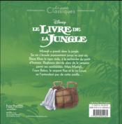 Le livre de la jungle - 4ème de couverture - Format classique