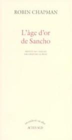 L'Age D'Or De Sancho - Couverture - Format classique