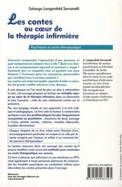 Contes du coeur ; thérapie infirmière - 4ème de couverture - Format classique