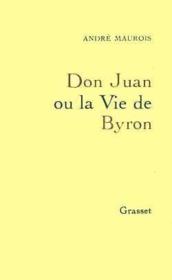 Don juan ou la vie de byron - Couverture - Format classique