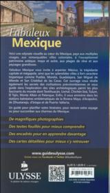 Mexique (édition 2016) - 4ème de couverture - Format classique