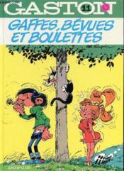 Gaston t.11 : gaffes, bévues et boulettes - Couverture - Format classique