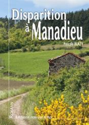 Disparition a manadieu - Couverture - Format classique