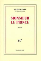 Monsieur le prince - Couverture - Format classique
