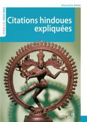 Citations hindoues expliquées - Couverture - Format classique