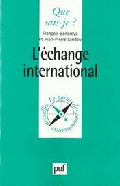 L'échange international - Intérieur - Format classique