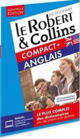 LE ROBERT & COLLINS COMPACT+ ; anglais - Couverture - Format classique
