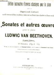 Sonates Et Autres Oeuvres Pour Le Piano. - Couverture - Format classique