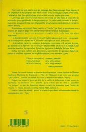 Grammaire et conjugaison amazigh - 4ème de couverture - Format classique