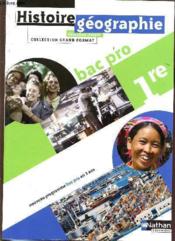 Histoire-géographie ; 1ère bac pro ; manuel de l'élève (édition 2010) - Couverture - Format classique