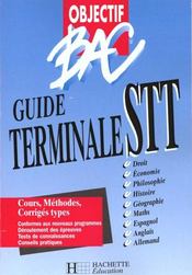 Objectif Bac Terminales Stt - Intérieur - Format classique