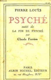 Psyche, Suivi De La Fin De Psyche - Couverture - Format classique