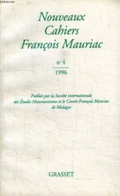 Nouveaux cahiers François Mauriac Tome 4 - Couverture - Format classique