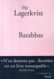 Barabbas - Couverture - Format classique