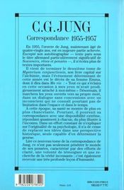 Correspondance t.4 ; 1955-1957 - 4ème de couverture - Format classique