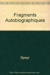 Fragments autobiographiques - Couverture - Format classique