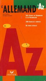 L'Allemand De A A Z - Edition 97 - Intérieur - Format classique