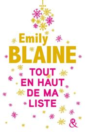 Vente  Tout en haut de ma liste  - Emily Blaine 