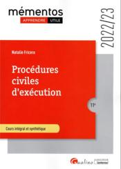 Procédures civiles d'exécution : cours intégral et synthétique (11e édition)  