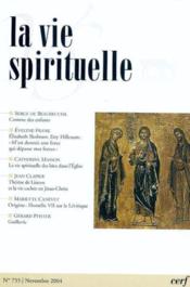 La vie spirituelle n 755 - Couverture - Format classique