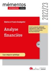 Analyse financière : inclut le projet de règlement approuvé par l'ANC le 03/12/21 relatif à la modernisation des états financier  