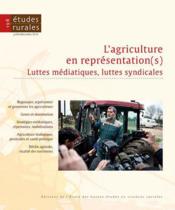 Études rurales N.198 ; les représentations médiatiques de l'agriculteur et de l'agriculture  - Revue Etudes Rurales 
