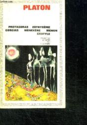 Protagoras - Euthydeme - Gorgias - Menexene - Menon - Cratyle - Collection Gf N°146 - Couverture - Format classique