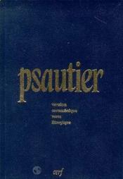 Psautier - version oecumenique texte liturgique broche - Couverture - Format classique