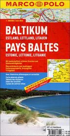 Pays baltes ; euro carte marco polo - Intérieur - Format classique