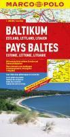 Pays baltes ; euro carte marco polo - Couverture - Format classique