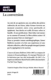 La conversion - James Baldwin