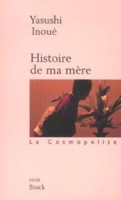 Histoire de ma mère - Couverture - Format classique