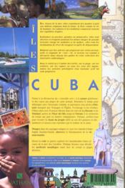 Cuba - 4ème de couverture - Format classique