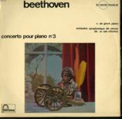 Disque Vinyle 33t Concerto Pour Piano N°3 En 3 Mouvements. - Couverture - Format classique