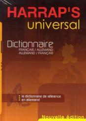 Dictionnaire Harrap's universal ; français-allemand/allemand/français (édition 2008) - Couverture - Format classique