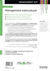 Management interculturel ; stratégie, organisation, performance (7e édition) - 4ème de couverture - Format classique