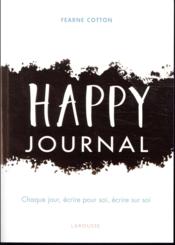 Happy journal - Couverture - Format classique