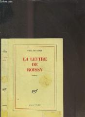La lettre de roissy - Couverture - Format classique