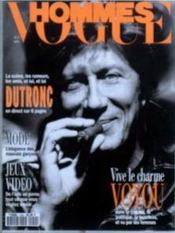Vogue Hommes N°159 du 01/05/1993 - Couverture - Format classique