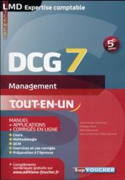 Vente  DCG 7 ; management manuel et applications (5e édition)  - Jean-François Soutenain - Philippe Farcet - Odile Messonnet - Alain Burlaud 