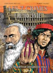 Les sept crimes de Rome - Couverture - Format classique