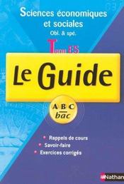 Guide abc sc eco term es cours - Intérieur - Format classique