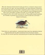 Anthologie Du Petit Gibier - 4ème de couverture - Format classique
