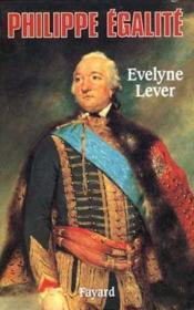 Philippe egalite - Couverture - Format classique