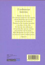 L'ordinateur fantome - 4ème de couverture - Format classique